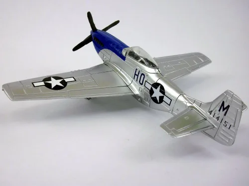 Miniatura 2 de NewRay 1/48 WWII Kit de modelo de avión: NAA P-51 Mustang de NewRay