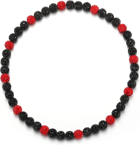 Miniatura 32 de Collar de Cadena de Béisbol con Perlas para Hombres, Regalos de Collar de Béisbol de la Colección Bling Ice para Niños, Collar de Accesorios