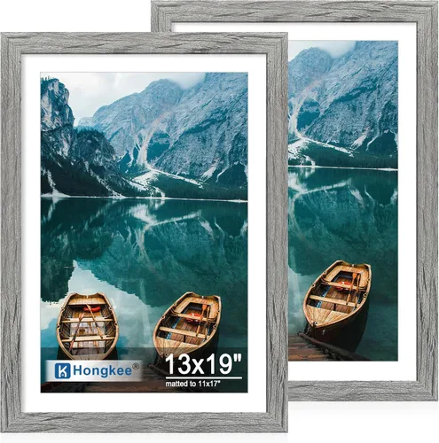 Miniatura 14 de Hongkee - Juego de 2 marcos de fotos, HK042515-MD5.5X8.5-BK(2PK)