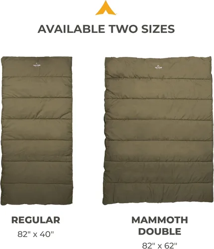 Miniatura 6 de Teton Evergreen Sleeping Bag for Adults – Warm & Cozy All-Season Camping Sleeping Bag with Spacious Fit for Cold Weather or Mild Nights