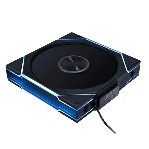 Miniatura 18 de Lian Li UNI - Ventilador Fan TL LCD Inalámbrico 120-Paquete Único-Señal Inalámbrica de 2.4 GHz, Ventilador ARGB-Espejo Infinito-Cadena de Margarita
