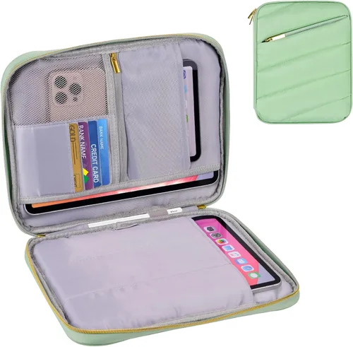 Miniatura 11 de Funda de transporte para iPad de 9 a 11 pulgadas, bolsa acolchada para tableta de viaje para iPad Pro de 11 pulgadas (M4), iPad 10.9