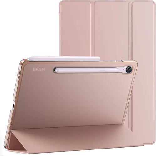 Miniatura 12 de JETech Funda para Samsung Galaxy Tab S10 Lite / S10 FE / S9 FE de 10.9 pulgadas, funda protectora delgada y translúcida con soporte trasero de tres
