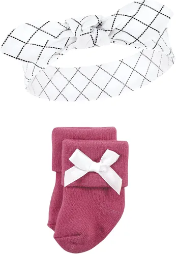 Miniatura 4 de Hudson Baby baby-girls Headband and Socks Set