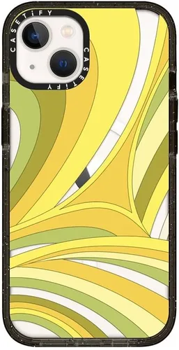 Miniatura 466 de Funda Impact de CASETiFY para iPhone 13 Pro Max con Magsafe - Estuche Claro Cuento de Invierno - Claro Negro Estuche transparente Winter Tale