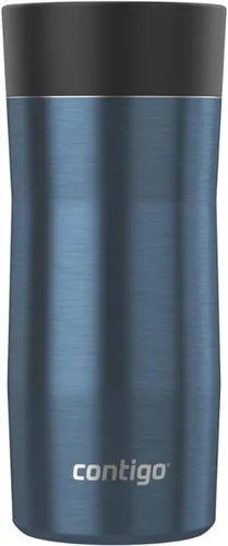 Miniatura 2 de Contigo AUTOSEAL West Loop - Taza de viaje de acero inoxidable aislada al vacío con tapa fácil de limpiar, 12 onzas, arándano