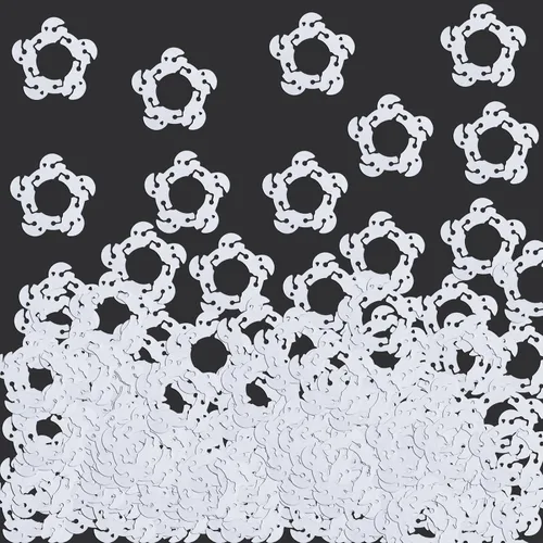 Miniatura 10 de Miliocry 100 clips de arco de globos, clips de globo reutilizables para arco de globos, suministros de globos de plástico para soporte, clips