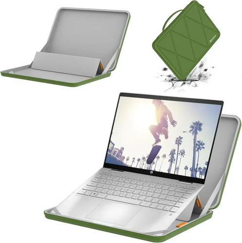 Miniatura 26 de Smatree MS23T Funda protectora dura EVA con soporte compatible para HP Pro x360 Fortis 11 G11/G10/G9 de 11.6 pulgadas, HP Fortis 11 G9 Q/x360 11 G3