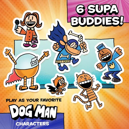 Miniatura 6 de University Games Dog Man: El ataque de las pulgas juego (UG-07010)