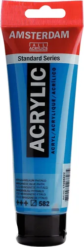 Miniatura 90 de Amsterdam Serie Estándar Tubo de Pintura Acrílica 120ml Azo Naranja 276 (17092762)