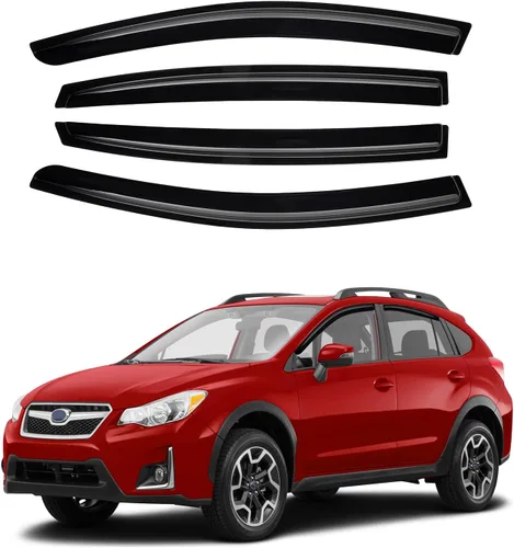 Miniatura 74 de Canvcle RAV4 Rain Guards - Window Visors for Toyota RAV4 2006-2012, Outside-Mount Tape-On Side Window Wind Deflectors for RAV4 Accessories, Vent