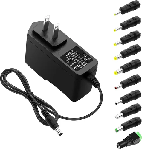 Miniatura 11 de ALITOVE Fuente de alimentación DC 12V 1A 12W Adaptador de CA 100~240V 50-60hz a 12 voltios 1Amp 0.5A Transformador DC 12V Cable de alimentación 5.5