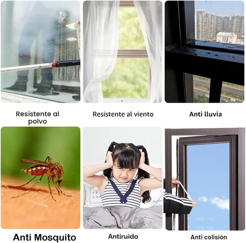Miniatura 4 de Tira de 10 metros de burlete autoadhesivo gris para puertas y ventanas, de 0.9 cm de ancho x 0.5 cm de grosor, para insonorización