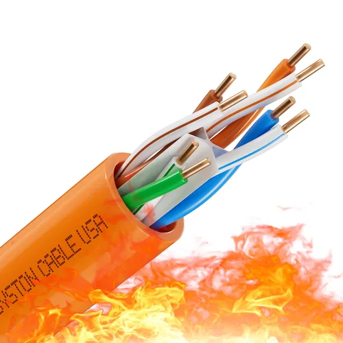 Miniatura 8 de Syston Cable Technology Cable de Internet Ethernet Cat6e – 10 pies, 600 MHz 23AWG de alambre de cobre sólido desnudo apto