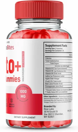Miniatura 2 de (5 unidades) Keto Bites - Gomitas Keto Bites Advanced Weight Loss - Keto Bites ACV Gummies Keto + Suplemento ACV Grasa del vientre Keto Gomitas