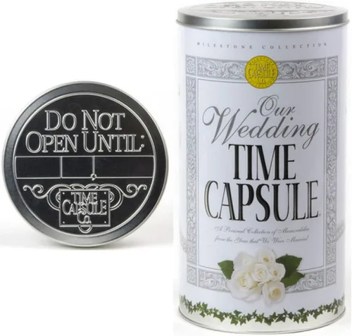 Juego de recuerdos personalizados de cápsula de la hora de la boda, decoraciones de despedida de soltera, regalos de boda para pareja o novia,