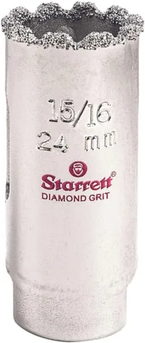 Miniatura 45 de Starrett KD0100-N - Holesaw de grano de diamante de 1 pulgada