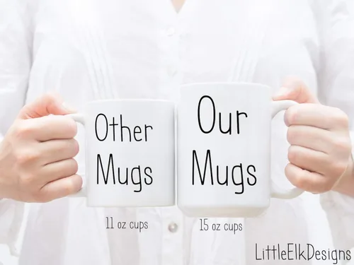 Miniatura 2 de Everything Happens For A Reason - Taza de café grande de cerámica blanca de 15 onzas