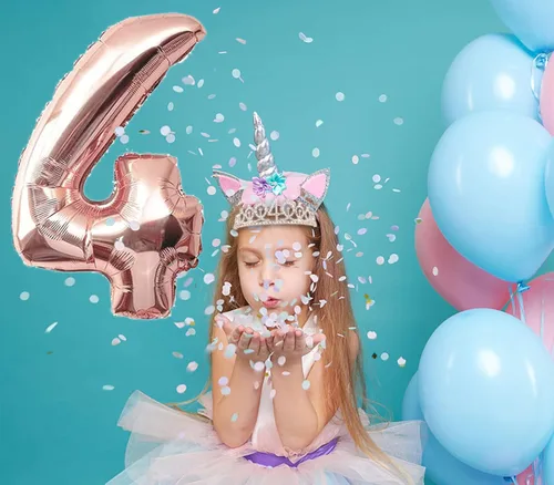 Miniatura 30 de Decoraciones de cumpleaños de 30 años para ella, banda y corona de cumpleaños de 30 años, adorno para pastel de cumpleaños y velas, tarjeta