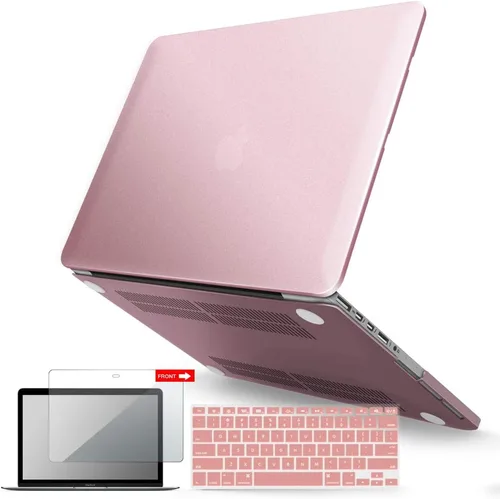 Miniatura 33 de IBENZER Compatible con MacBook Pro de 13 pulgadas 2015 2014 2013 finales 2012 A1502 A1425, carcasa rígida y cubierta de teclado y protector