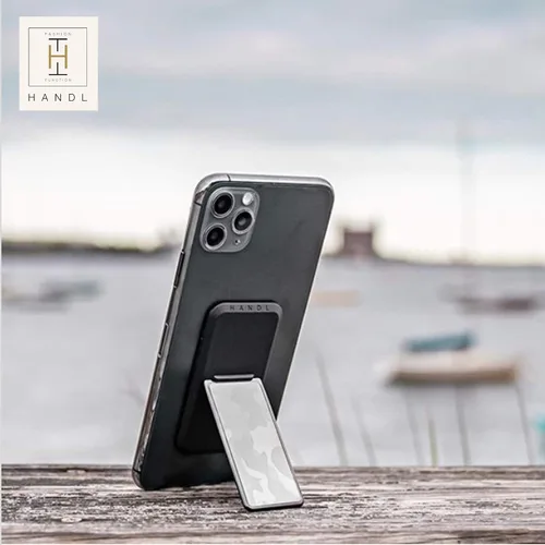 Miniatura 8 de HANDL New York Agarre y soporte de mango de camuflaje gris para smartphone