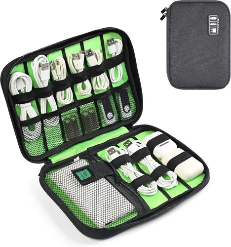 Luxtude - Organizador electrónico Negro