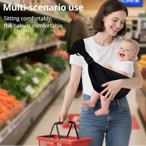 Miniatura 4 de Portabebés para recién nacidos a niños pequeños, ligero portabebés, eslinga para bebé, portabebés, portabebés, portabebés, portabebés, eslinga