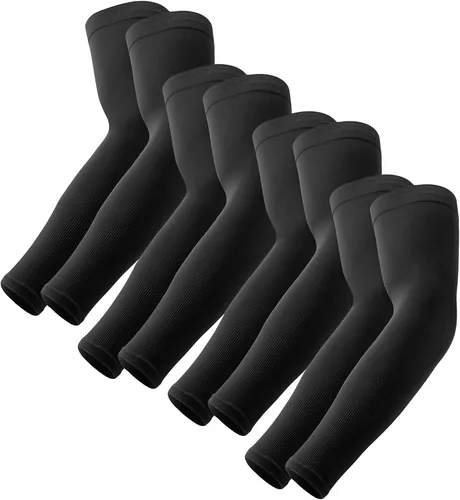 Miniatura 47 de Mangas de compresión de enfriamiento para hombres y mujeres, con protección solar UV UPF 50, paquete múltiple, mangas protectoras de brazos