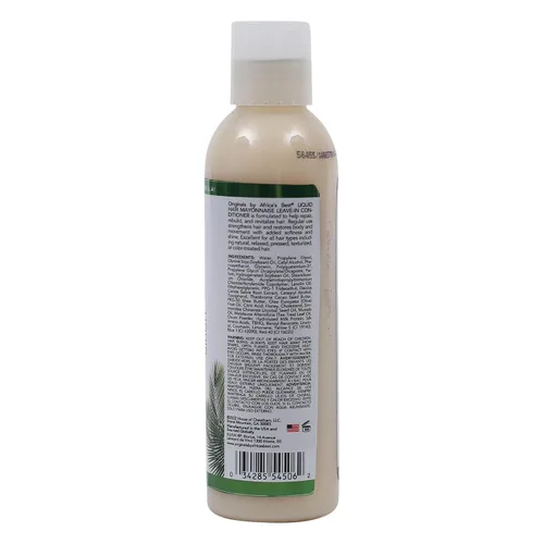 Miniatura 3 de Originals by Africa's Best Mayonesa líquida para el cabello, acondicionador sin enjuague, repara, reconstruye y revitaliza el cabello, excelente