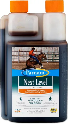 Miniatura 13 de Farnam Next Level Suplemento para articulaciones de caballo para caballos y perros, ayuda a mantener el tejido conectivo para aliviar la rigidez