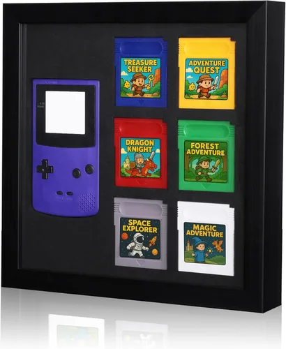 Miniatura 5 de Marco de Visualización Compatible con Consola de Juego Nintendo Game Boy Advance – Estuche de Almacenamiento y Visualización para Consola GBA y 6