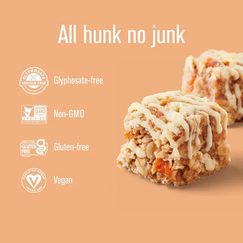 Miniatura 3 de Heavenly Hunks - Galletas de pastel de zanahoria con glaseado - Bolsa de 5 onzas