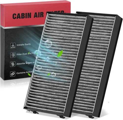 Miniatura 37 de BDFHYK 49357 Filtro de aire de cabina con carbón activado compatible con Mercedes-Benz AMG GT, C180, C200, C250, C300, C350, CLS350, CLS400, CLS500