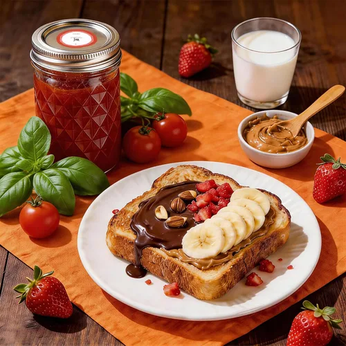 Miniatura 9 de Mason Jars - Tarros de boca regular de 8 onzas, paquete de 4 tarros de vidrio de grado alimenticio con tapas herméticas, tarros reutilizables sin