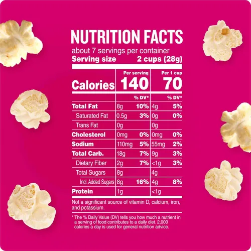 Miniatura 2 de Boomchickapop Palomitas de maíz dulces y saladas, 7 oz