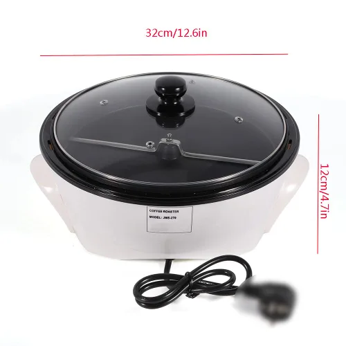 Miniatura 2 de Tostador de café eléctrico de 110 V 800 W, Máquina tostadora de café eléctrica para el hogar, Tostador de café de frijoles, Tostador de café de café