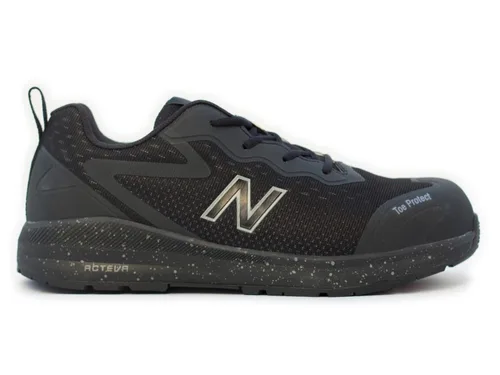 Miniatura 5 de New Balance Logic - Zapatos de trabajo industriales para hombre, color negro, talla 14, cómodos y ligeros, resistentes a riesgos eléctricos