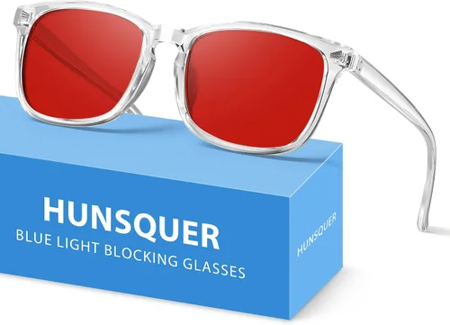 Miniatura 32 de hunsquer Gafas de luz azul para mujer/hombre, gafas de luz azul para computadora 806803blacktouminblack Leopard