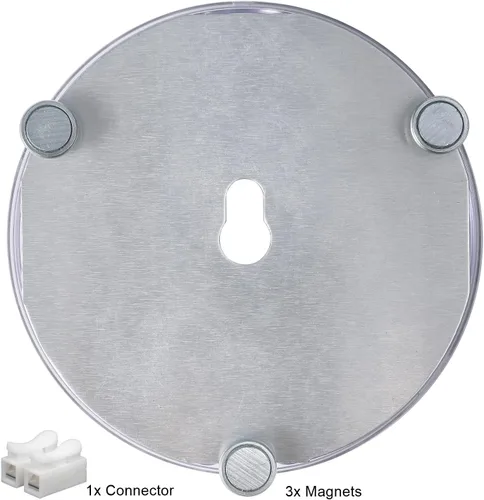 Miniatura 4 de Paquete de 2 luces LED de ventilador de techo de 3.93 pulgadas, panel de repuesto de luz de techo PCB 18W 3CCT 2200LM 120V CRI90 ETL regulable