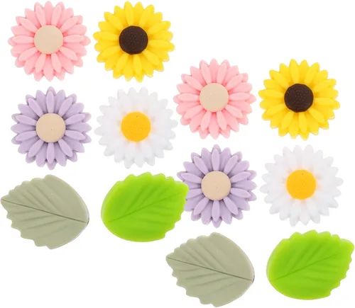 Miniatura 7 de EXCEART Protectores de aguja de tejer limas, protectores de aguja de coser, cubierta de aguja de tejer, cubierta protectora de punta de aguja