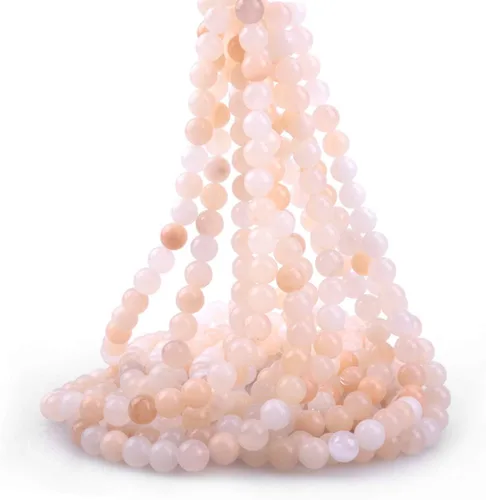 Miniatura 39 de Cuentas sueltas redondas de piedra natural de amatista de 8mm, cuentas para hacer joyas y manualidades DIY, 1 cordón de 15 pulgadas, aproximadamente