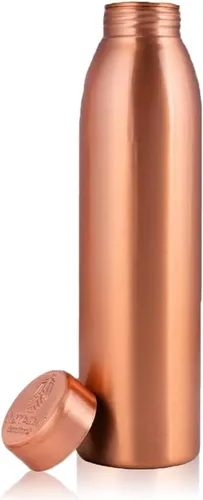 Miniatura 11 de NORMAN JR, 100% Pure Copper Water Bottle 1L - Gift Box of 6, Hammered, Ayurvedic Copper Bottle Gift Set for Women & Men. Best Present For Fathers &