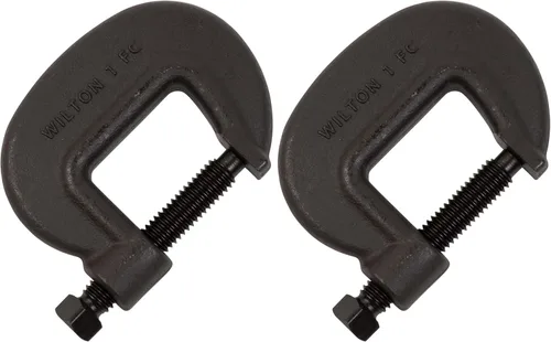 Miniatura 14 de Wilton Brute Force C-Clamp, apertura de 3-7/16", garganta de 2-1/2", 16250 libras de fuerza de sujeción (Modelo 3 F.C.)