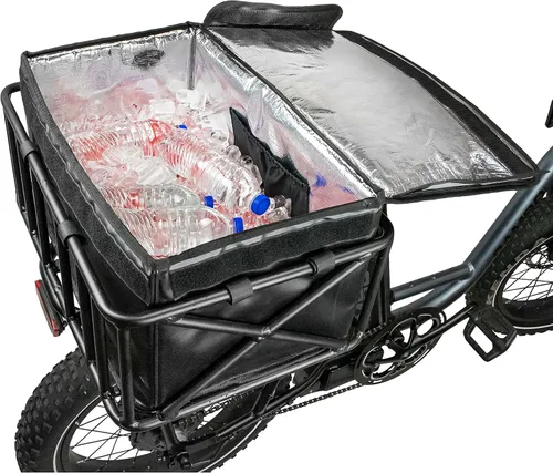 Miniatura 5 de Rambo Bikes - Bolsa térmica portátil grande, color negro