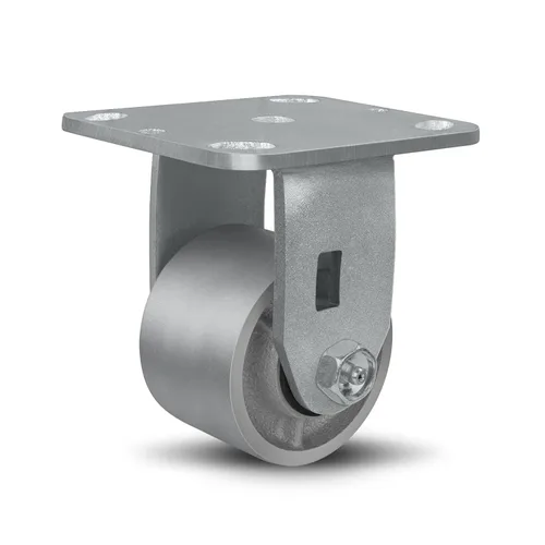 Miniatura 47 de Ruedas giratorias de 4 x 2 pulgadas, ruedas industriales resistentes, ruedas giratorias con rodamiento de rodillos - Ruedas de hierro fundido