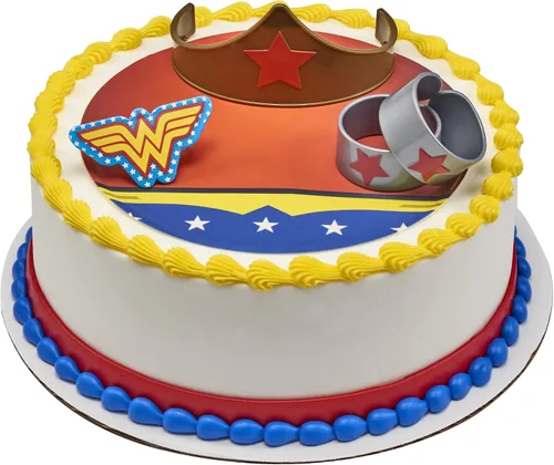 Miniatura 6 de Mujer Maravilla Strength & Power juego de decoración de pasteles