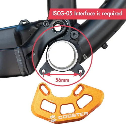 Miniatura 3 de FortiGuard - Protector de cadena de bicicleta de aleación MTB - Un protector de cadena de bicicleta ISCG05 para 26T-36T, taco de bicicleta para tu