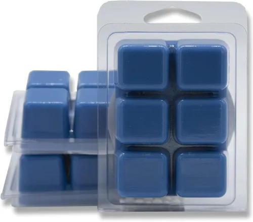 Miniatura 2 de Texas Bluebonnet, Lone Star Candles & More's Premium vertida a mano fuertemente perfumada cera derretida, suave mezcla floral, 12 cubos de cera