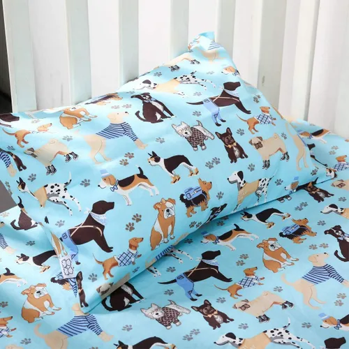 Miniatura 6 de Fundas de almohada para niños pequeños, paquete de 2 fundas de almohada que se adaptan a almohadas de 13 x 18 o 12 x 16 pulgadas, funda de almohada