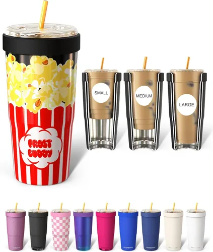 Miniatura 41 de Frost Buddy Togo Buddy 30oz Stainless Steel Vacuum Insulated Tumbler To Go Coffee Cup – Iced Coffee Sleeve, Travel Mug, Thermal Cup for Hot & Cold